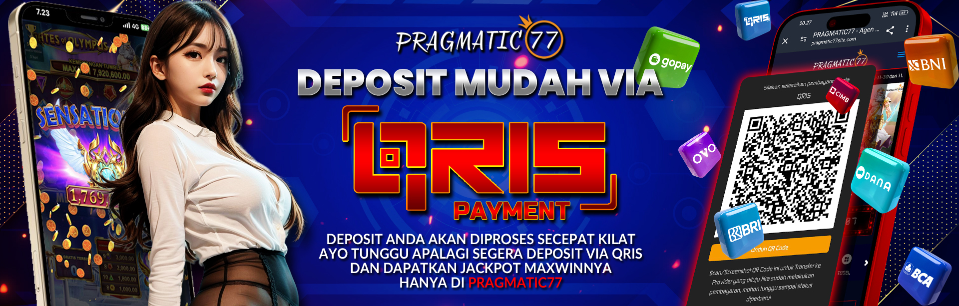 Pragmatic77: Slot Maxwin Tertinggi & Slot Terpercaya Indonesia